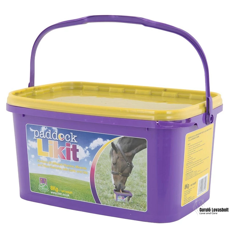 Likit Paddock nyalóka lovaknak 8 Kg