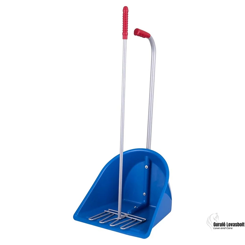 Premiere trágyalapát trágyavillával kék szín 75 cm