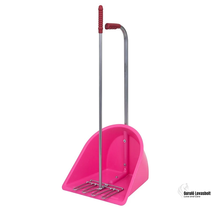 Premiere trágyalapát trágyavillával rózsaszín 75 cm