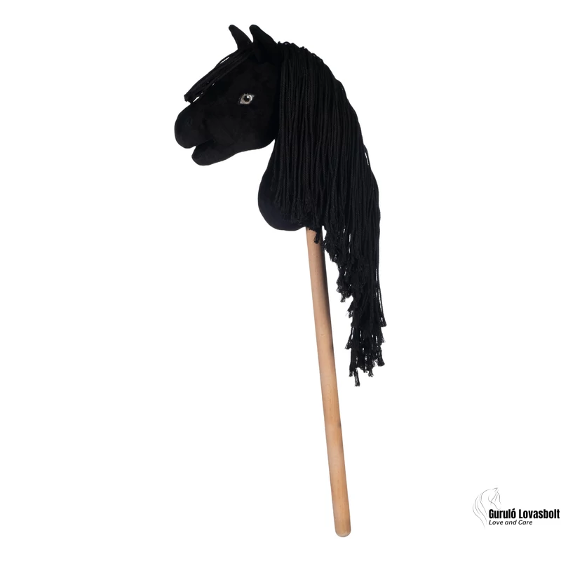 Hobby Horse vesszőparipa Slim Line fekete