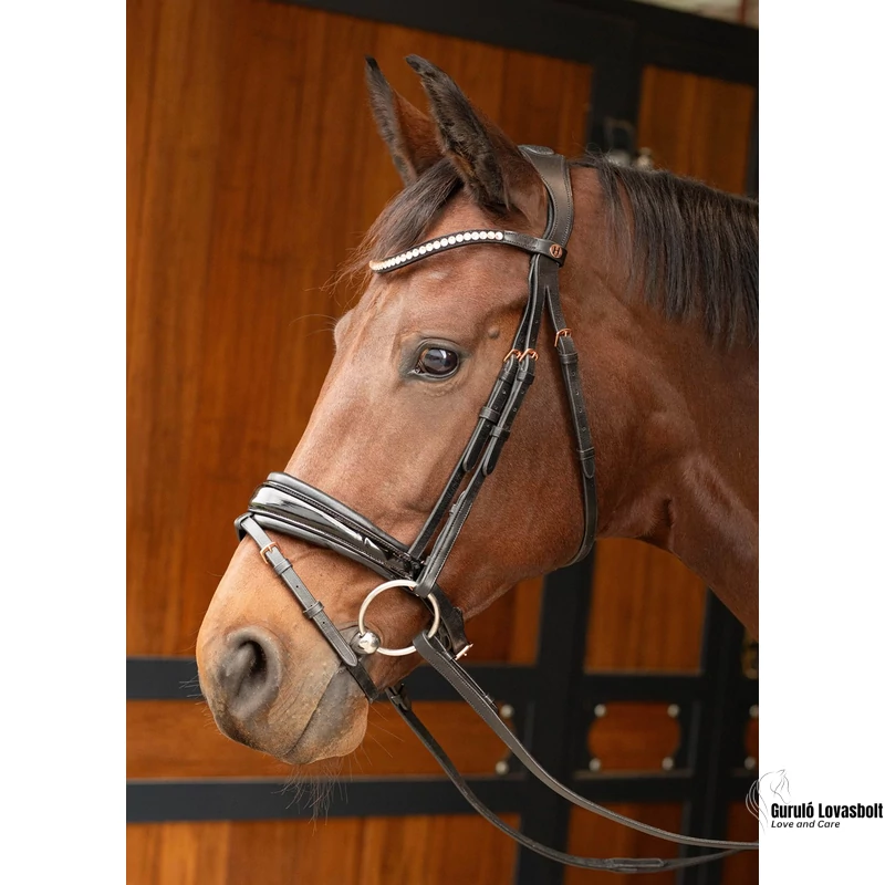 Rosegold lakk kantár Harry's Horse