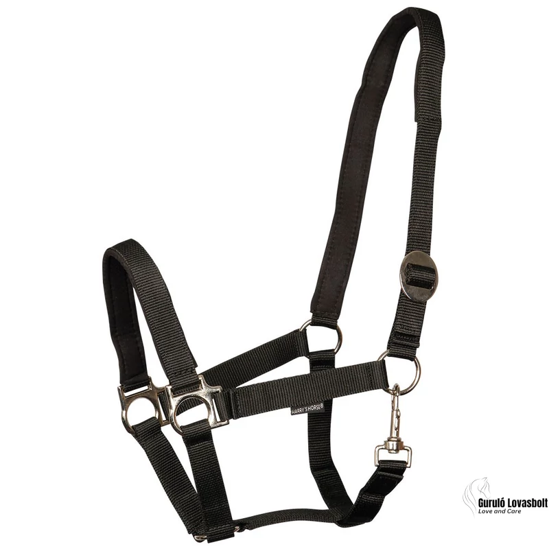Harry's Horse kötőfék bélelt fekete