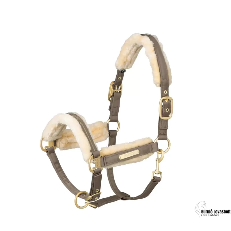 Eskadron Glossy Fauxfur Heritage kötöfék cob méret