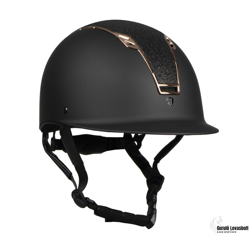 SPARROW csillámos kobak Horka fekete/rosegold