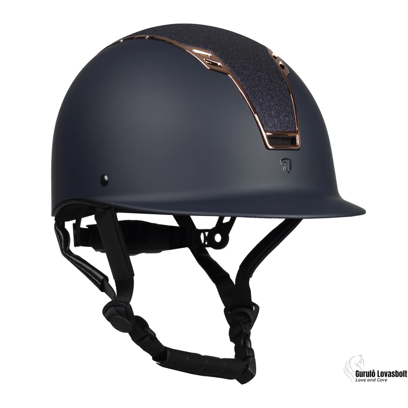 SPARROW csillámos kobak Horka kék/rosegold 55-57 méret