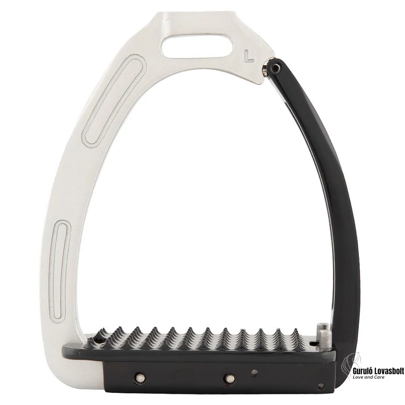 Lavarone biztonsági kengyel 12 cm ezüst/fekete