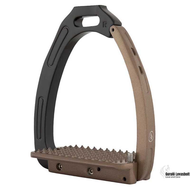 Lavarone biztonsági kengyel 12 cm fekete/barna