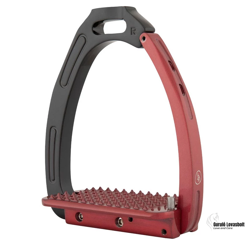 Lavarone biztonsági kengyel 12 cm fekete/piros