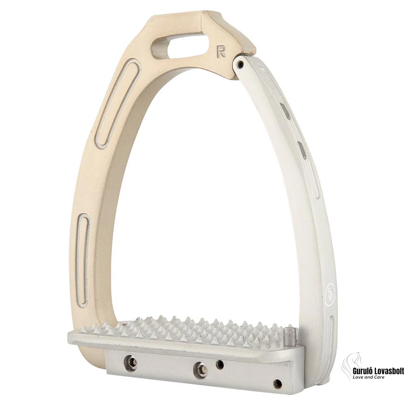 Lavarone biztonsági kengyel 12 cm titán/ezüst
