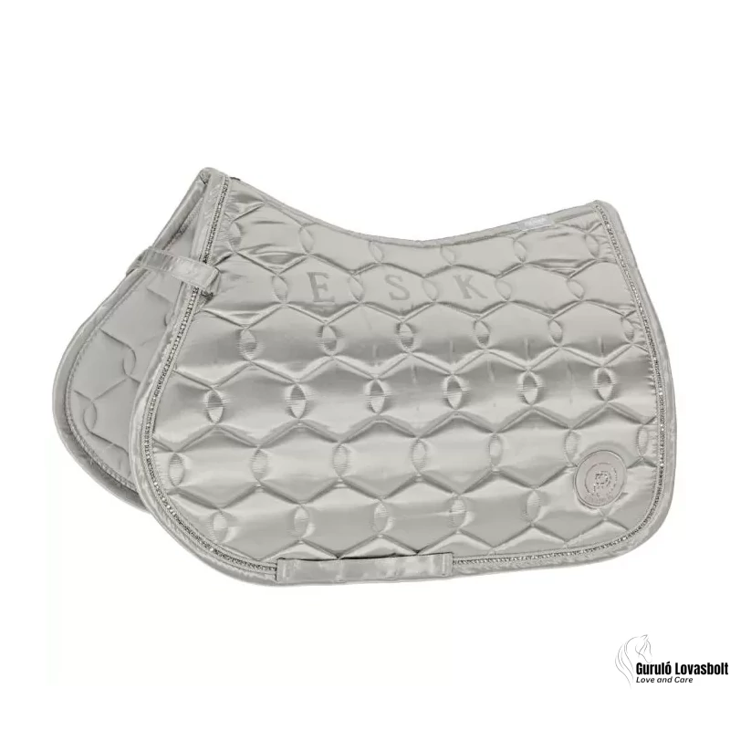 Eskadron Satin Crystal Platinum ugró nyeregalátét