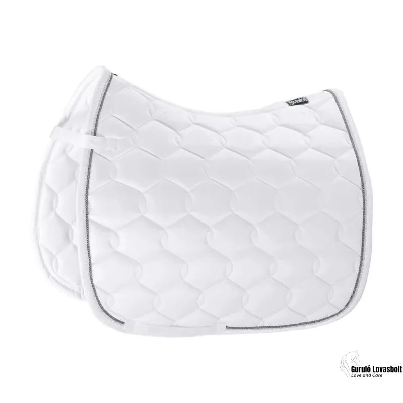 Eskadron Glossy Wave ugró nyeregalátét fehér