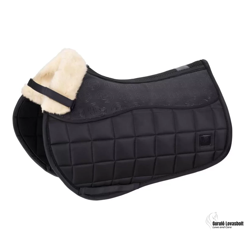 Eskadron Glossy Evo-Wool Reflex nyeregalátét sötétszürke