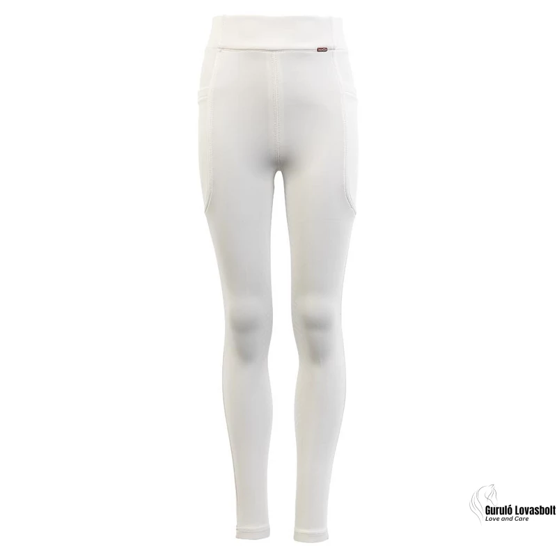 Premiere Bitterroot lovagló leggings teli szilikonos 176 fehér