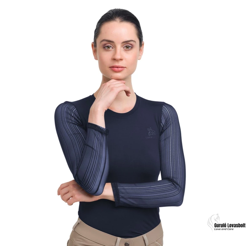 Cavalliera Lovas Top CASUAL CONTESSA - Hosszú ujjú